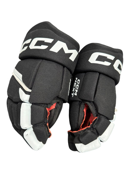 CCM Next Intermediate Ice Hockey Gloves 13 Inch Black/Red