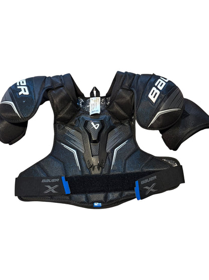 Bauer X S24 Senior Ice Hockey Shoulder Pads – Medium – Black – Great Condition