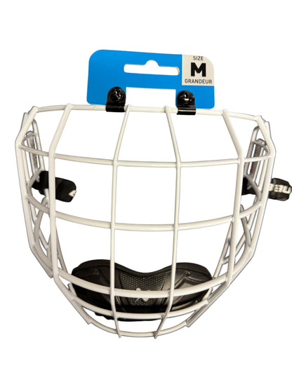 Bauer II Facemask S23 White Medium New