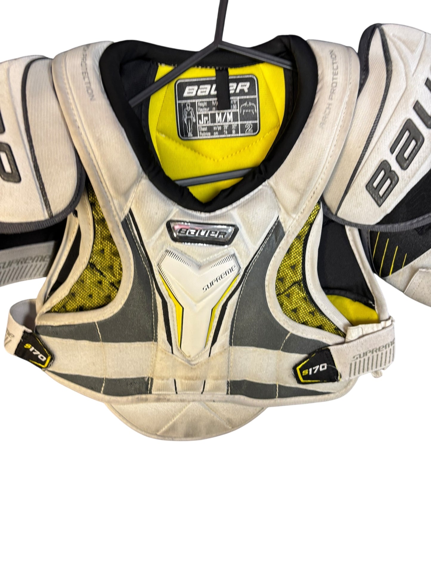 Bauer S170 Supreme junior Ice Hockey shoulder pads Medium