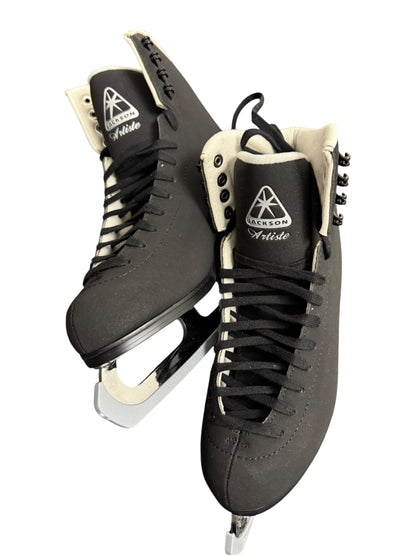 Jackson Artiste Senior Figure Ice Skates – Black, Size 8