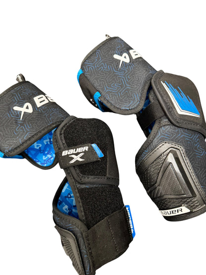 Bauer X S24 Intermediate Ice Hockey Elbow Pads – Large