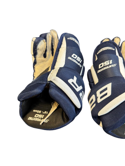 Bauer Supreme 150 junior 12 inch ice hockey gloves