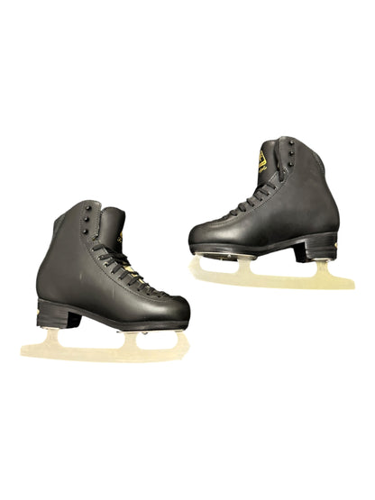 Jackson Freestyle Figure Ice Skates – Black, Size 1.5