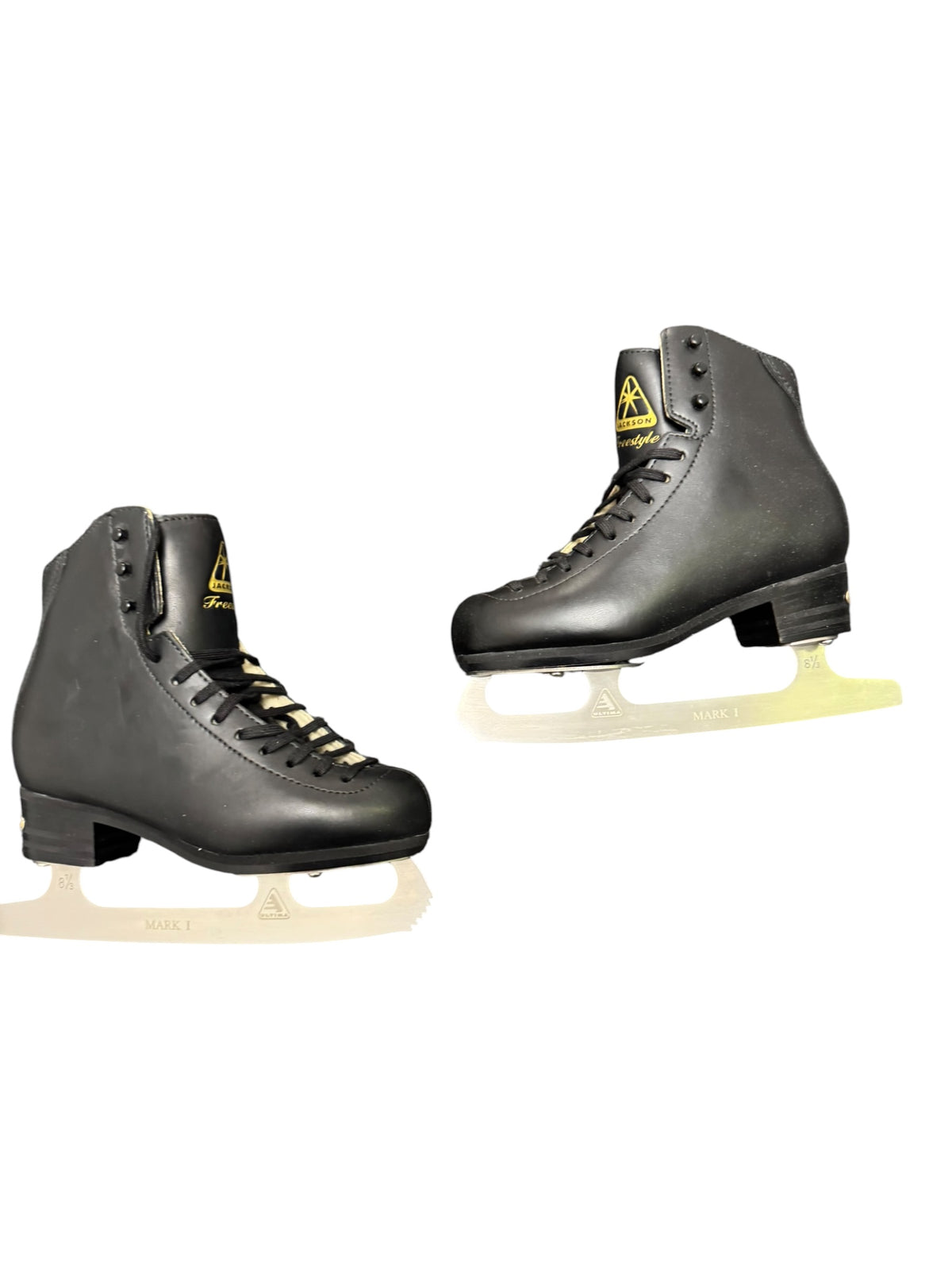 Jackson Freestyle Figure Ice Skates – Black, Size 1.5