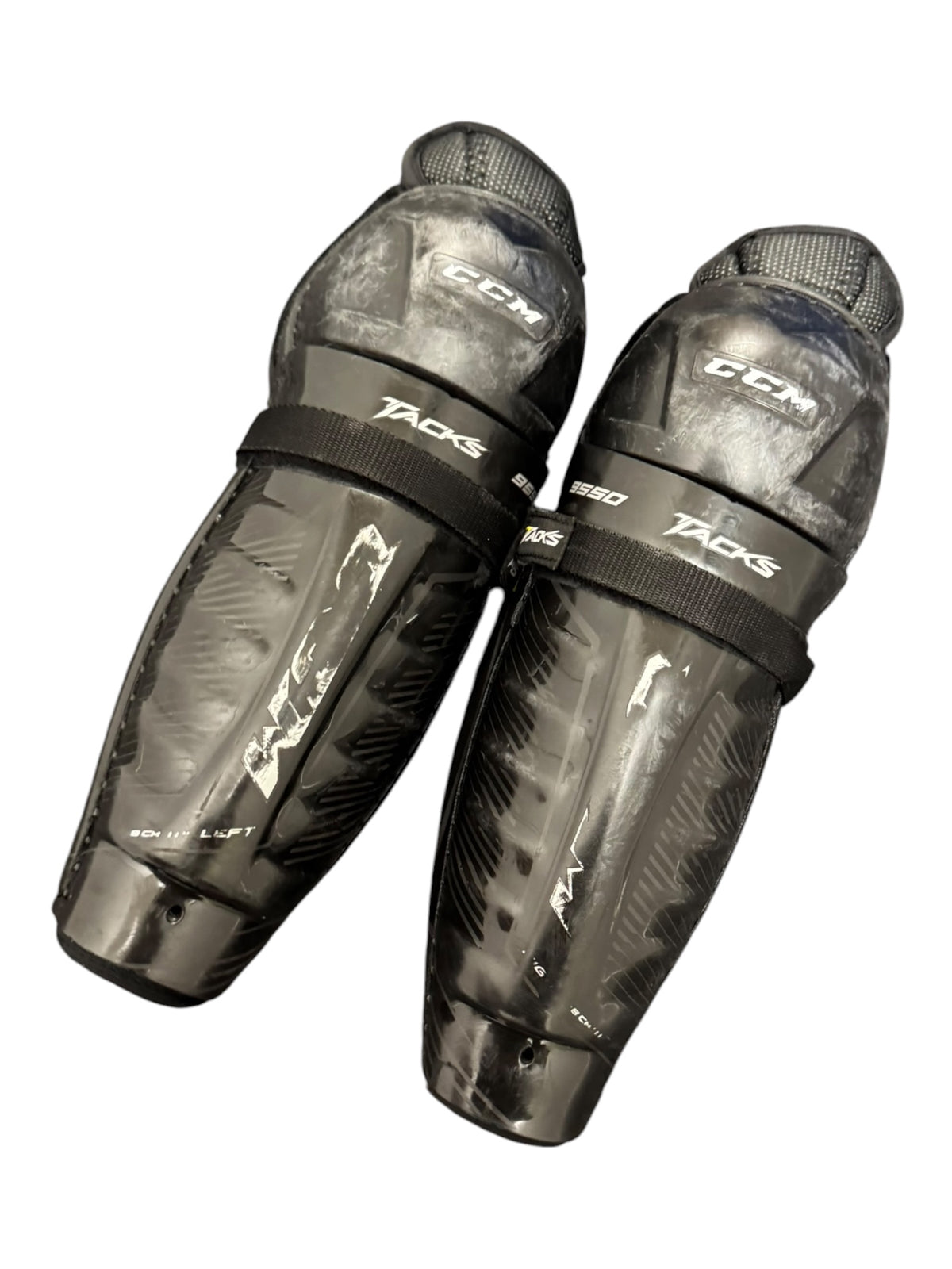 CCM Tacks 9550 Junior Ice Hockey Shin Pads – 11”