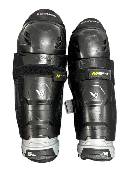 Bauer Supreme M5 Pro Junior Ice Hockey Shin Pads – 11”