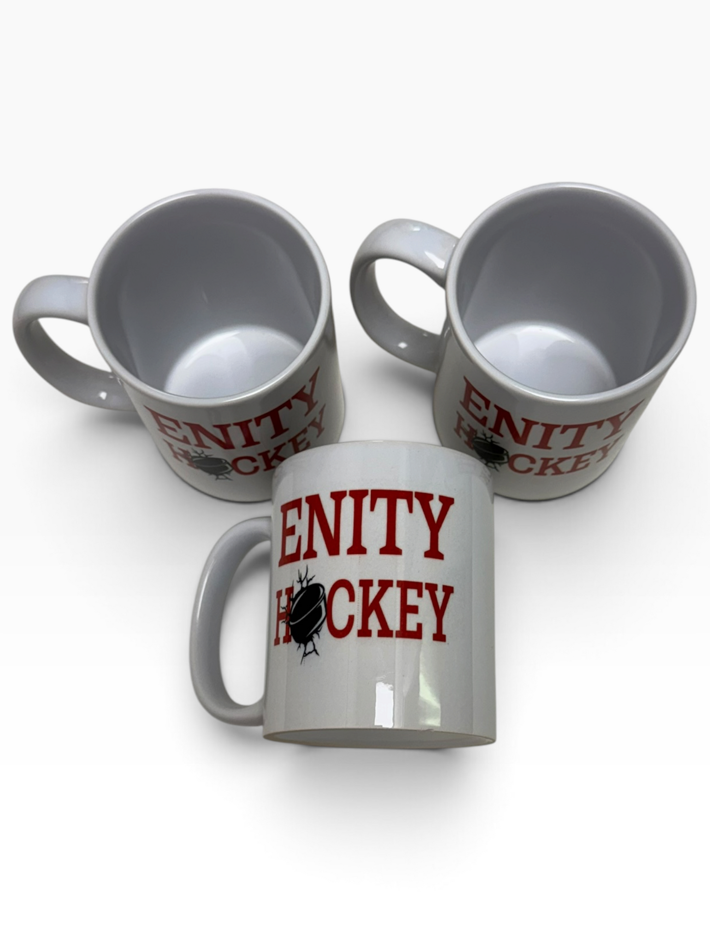 Enity Hockey Mug White Iconic Logo