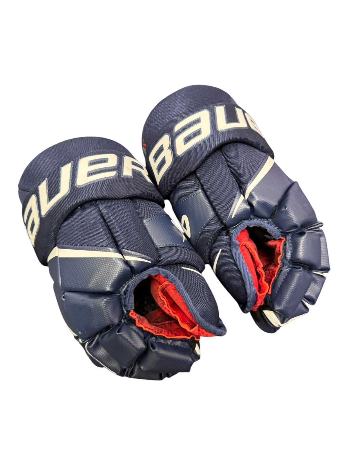 Bauer Vapor 3X Intermediate Ice Hockey Gloves – Navy, 13”