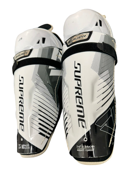 Bauer Supreme Elite Ice Hockey Shin Pads – 14”