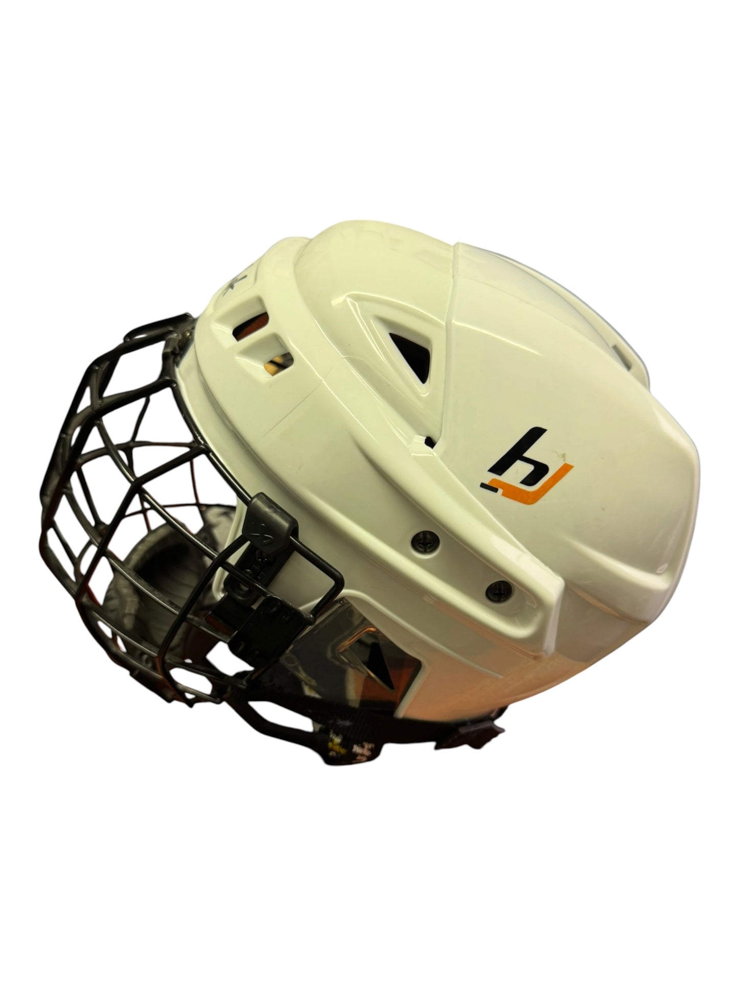 Hejduk Senior Ice Hockey Helmet M/L Black Cage