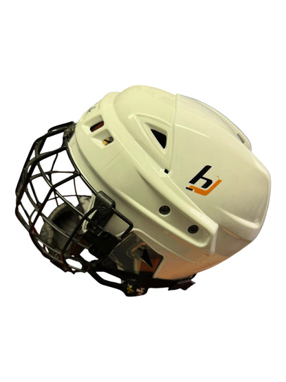 Hejduk Senior Ice Hockey Helmet M/L Black Cage