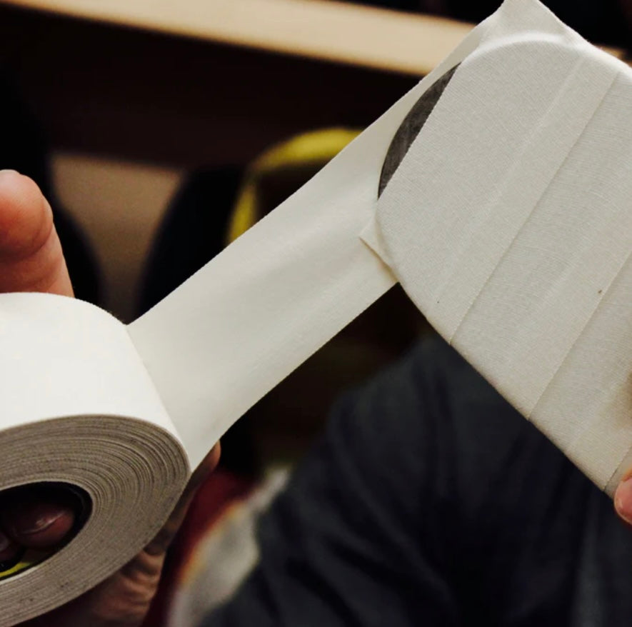 HOWIES 1.5” WHITE CLOTH HOCKEY TAPE