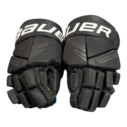 Bauer X S24 Youth Ice Hockey Gloves – 8” – Black/Blue