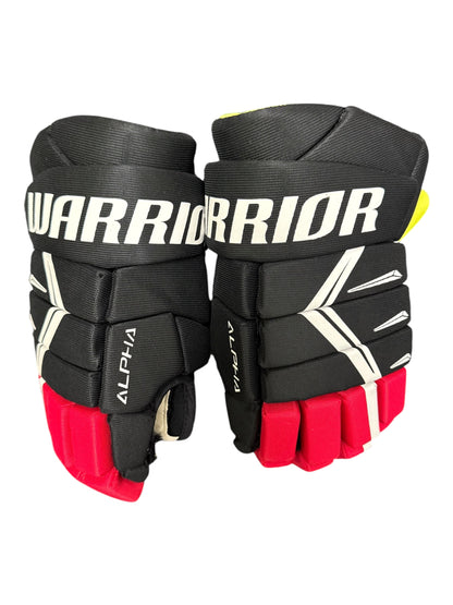 Warrior Alpha Evo Junior Ice Hockey Gloves – Black, 12”