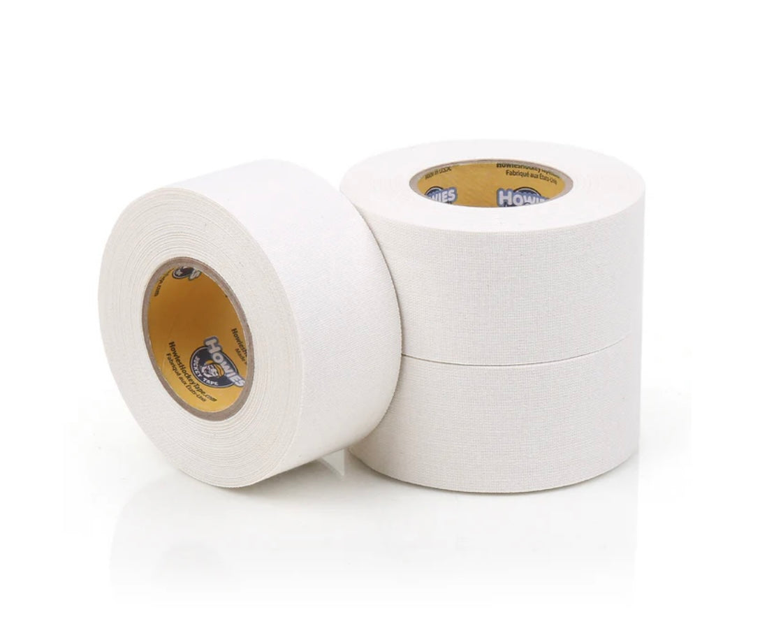 HOWIES 1.5” WHITE CLOTH HOCKEY TAPE