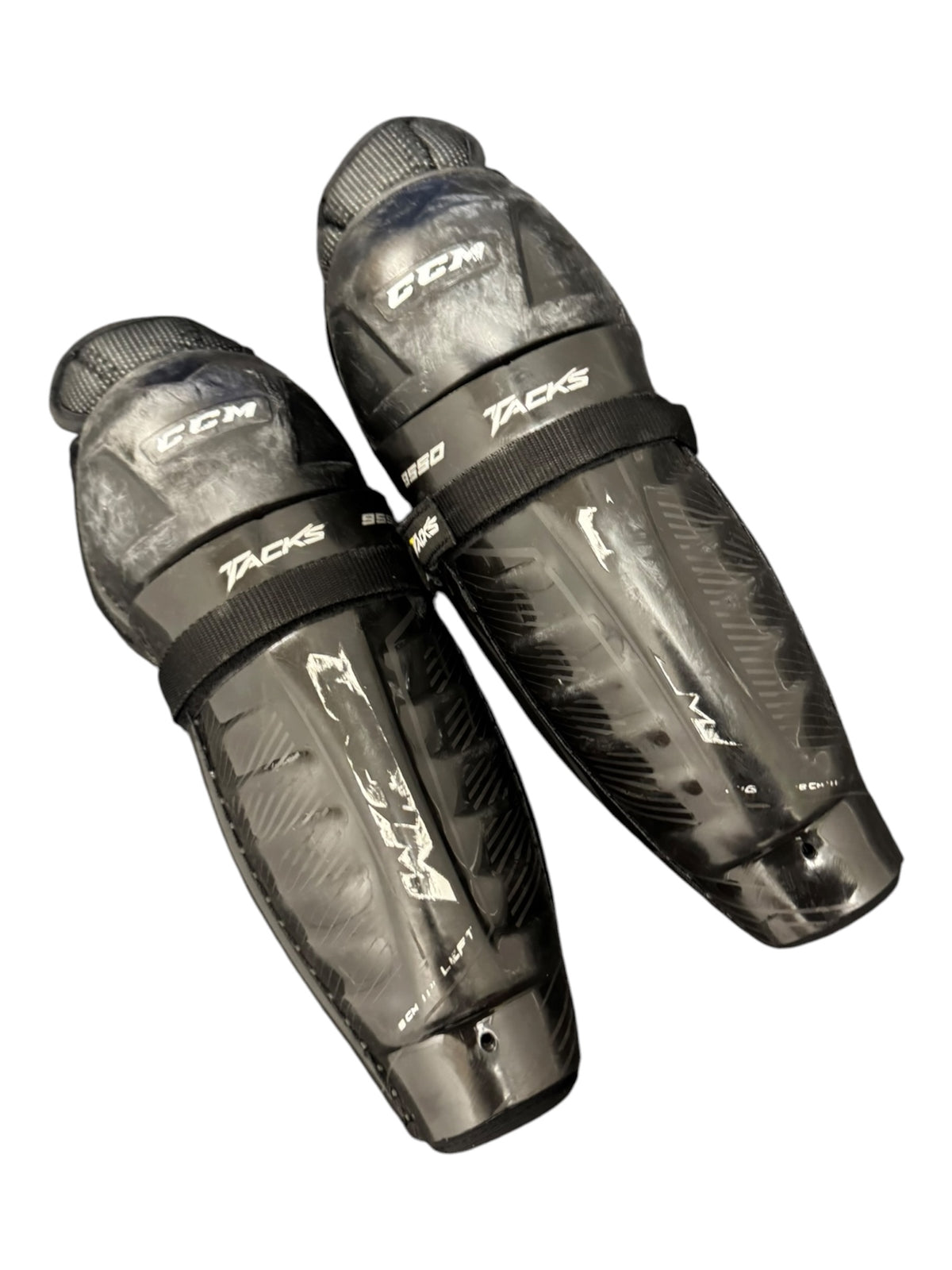 CCM Tacks 9550 Junior Ice Hockey Shin Pads – 11”