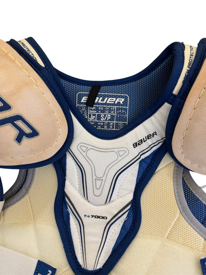 Bauer Nexus 7000 Junior Ice Hockey Shoulder Pads Size Small – Good Condition – Used