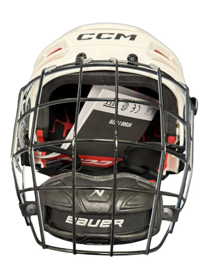 CCM Tacks 70 Ice Hockey Helmet Small White
