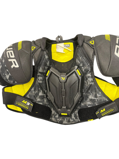 Bauer Supreme M3 Senior Ice Hockey Shoulder Pads – Black – Used