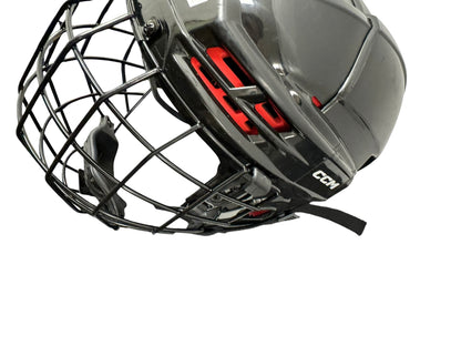 CCM Tacks 70 Senior Ice Hockey Helmet – Medium – Black – Used