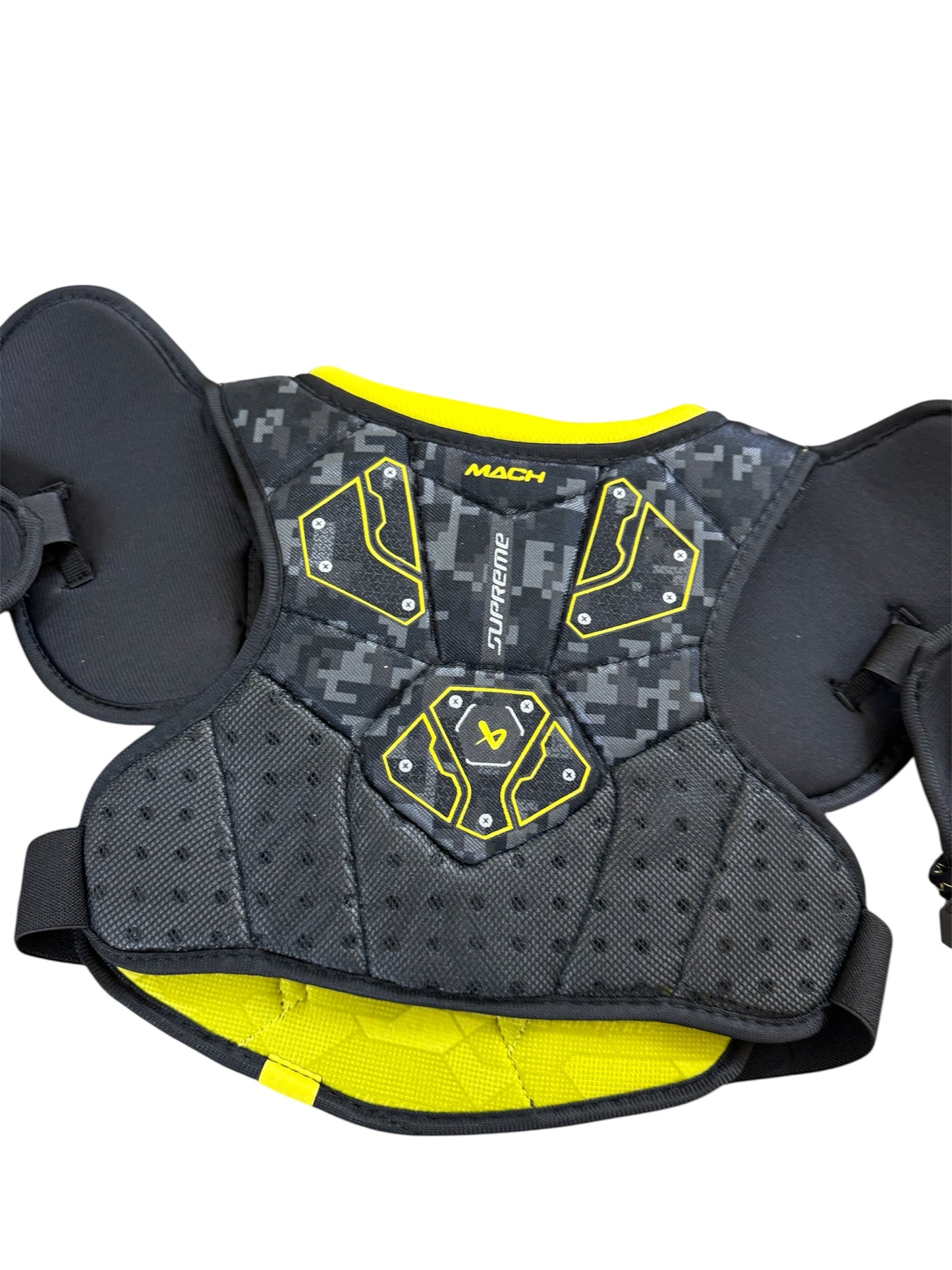 Bauer Supreme Mach Youth Ice Hockey Shoulder Pads – Medium Excellent Condition
