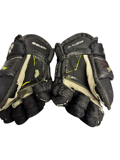 Bauer Supreme 3S Pro Junior Ice Hockey Gloves – 10” – Black – Used
