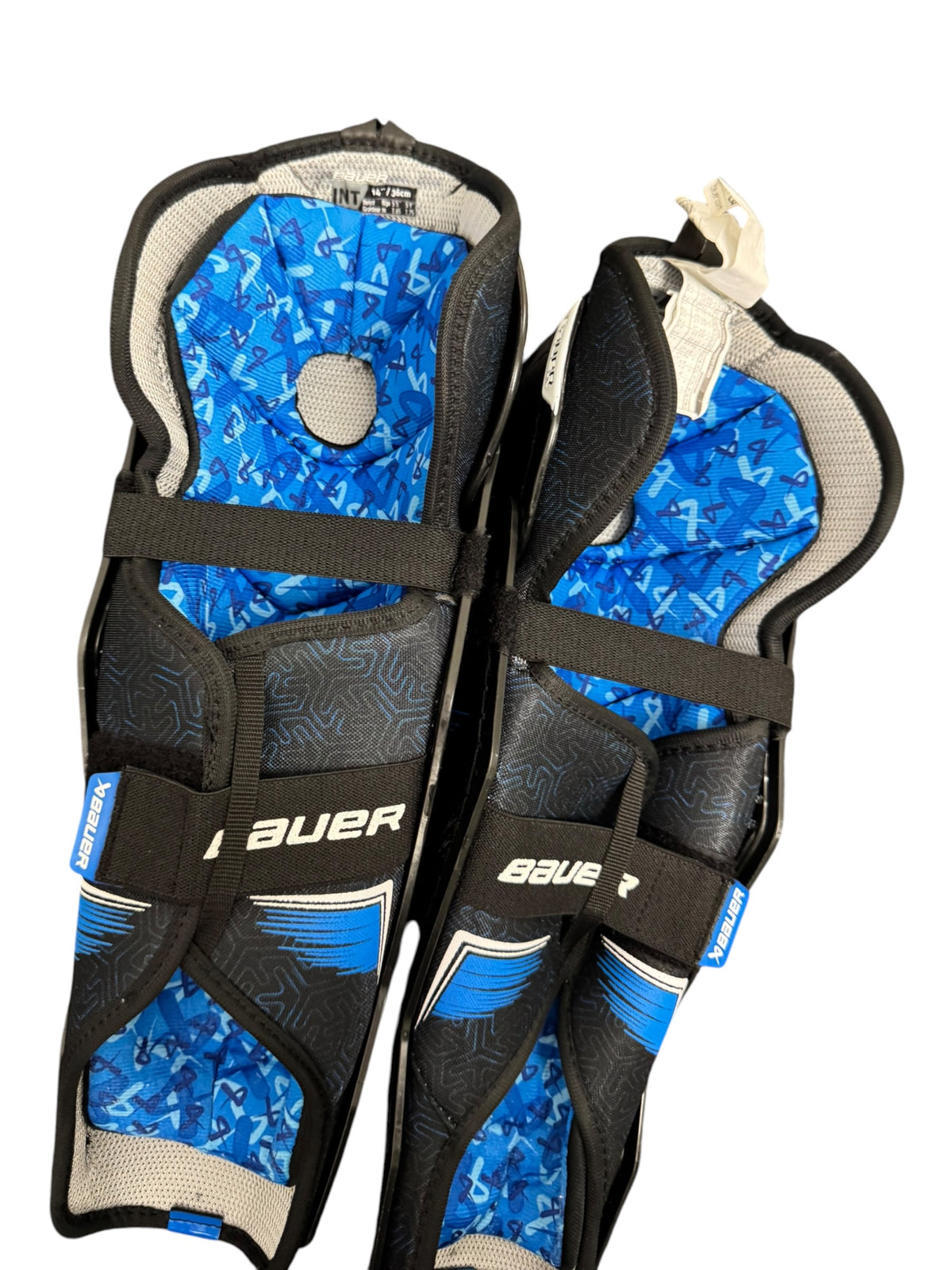 Bauer X S24 Intermediate Ice Hockey Shin Pads – 14”