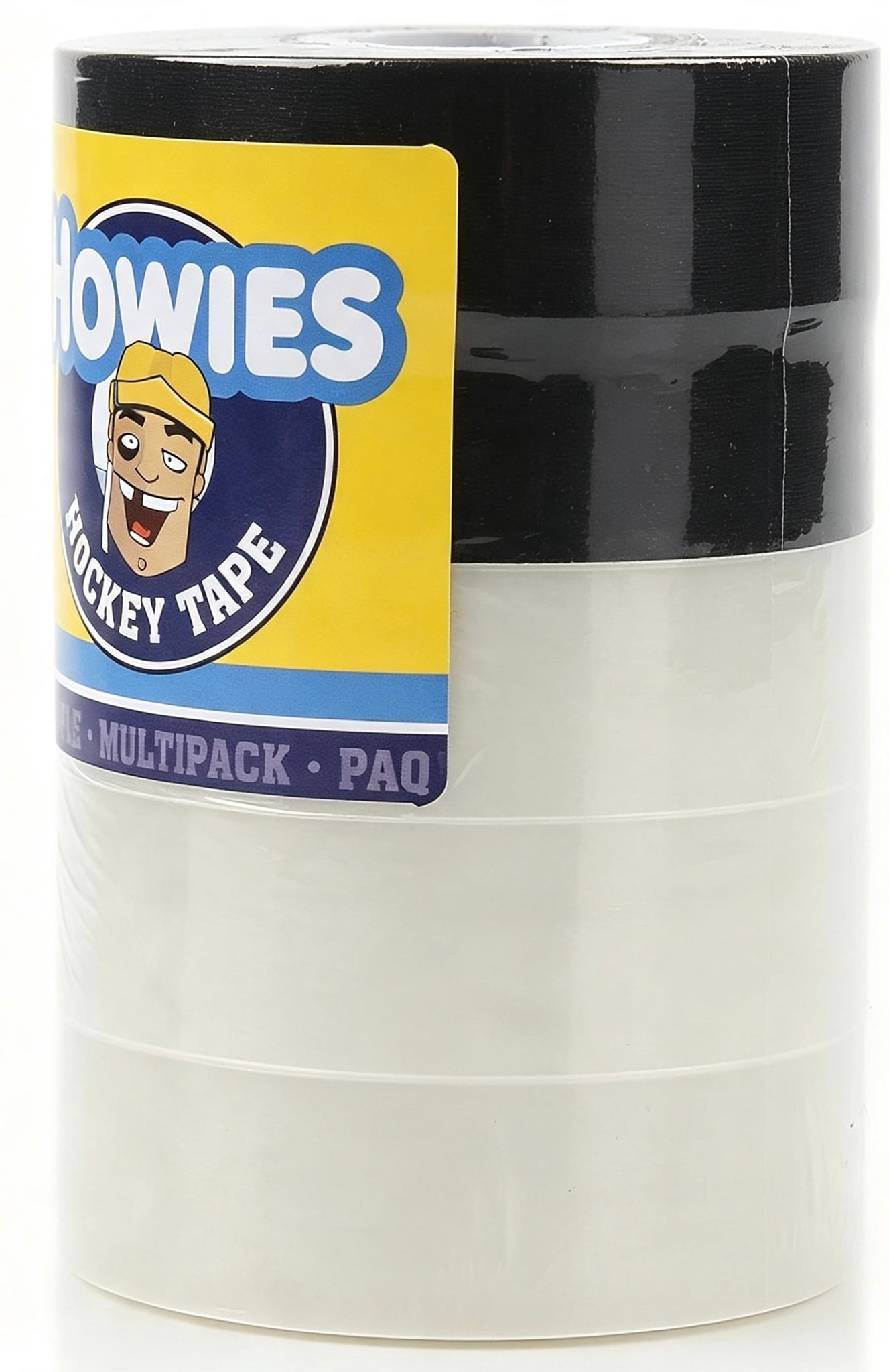 Howies Retail Pack – Clear & Black Hockey Tape
