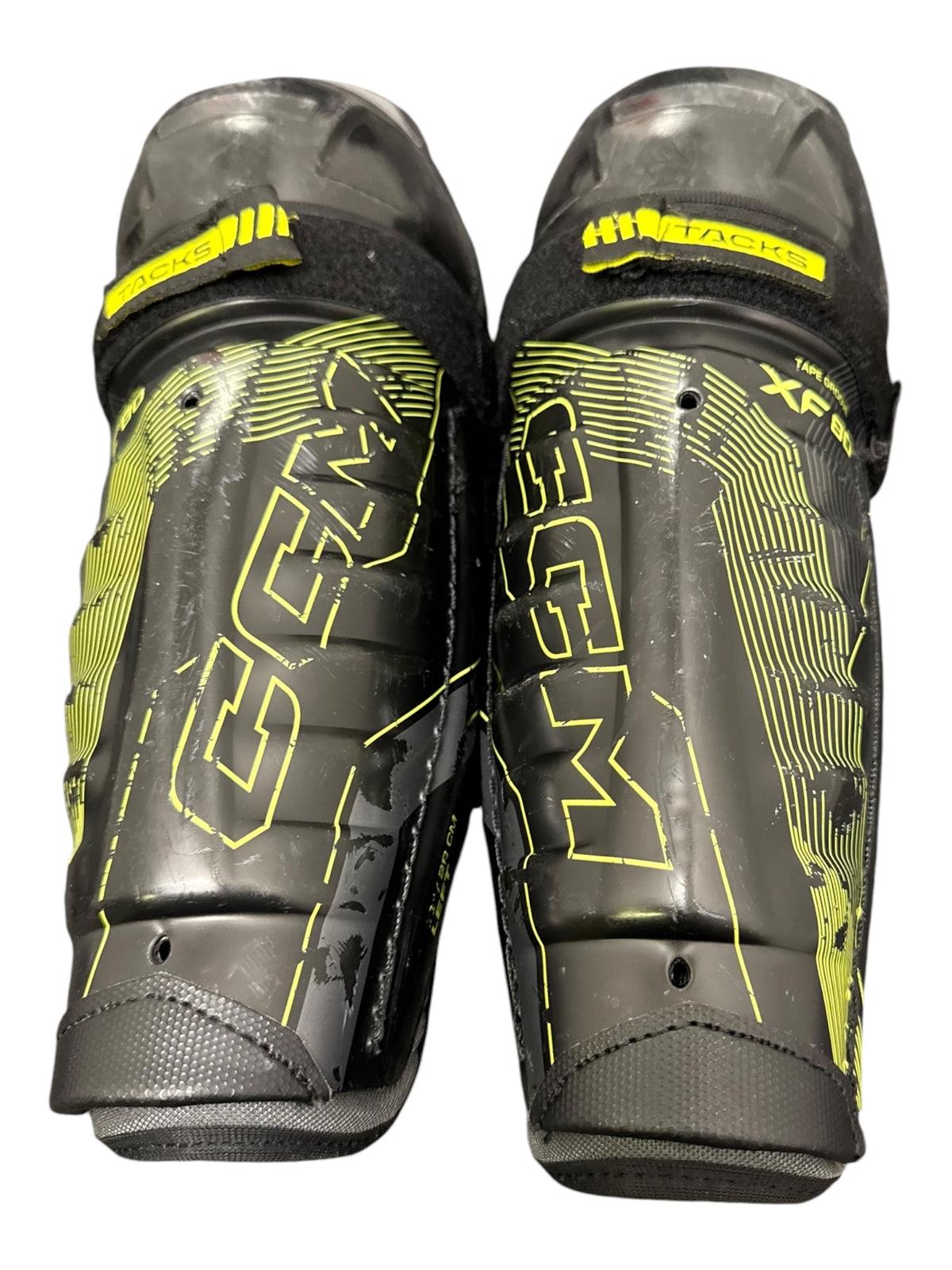 CCM XF80 Junior Ice Hockey Shin Pads – 11”