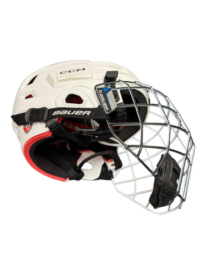 CCM Tacks 70 Ice Hockey Helmet Small White