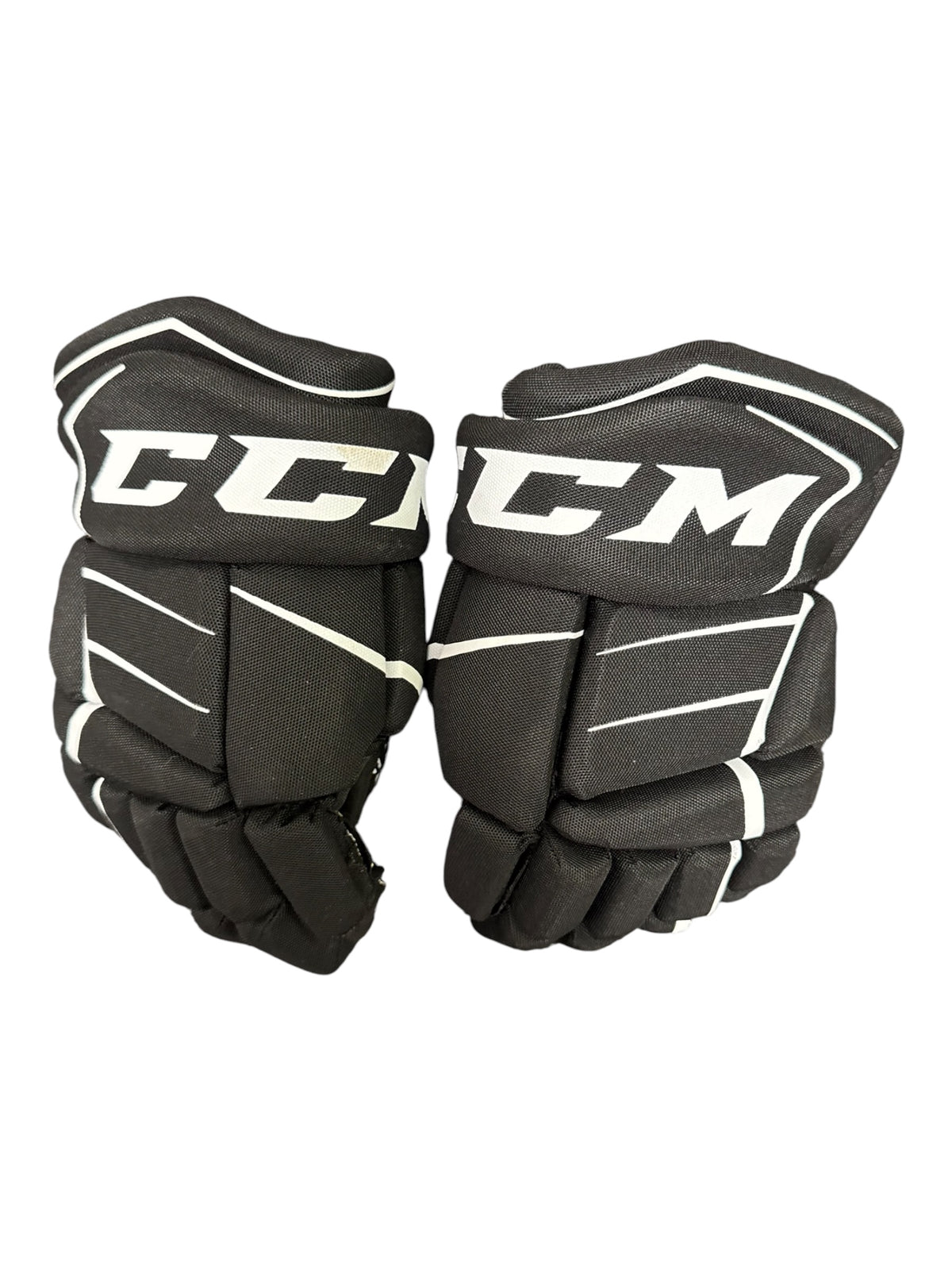 CCM FT350 Junior Ice Hockey Gloves – Black, 11”