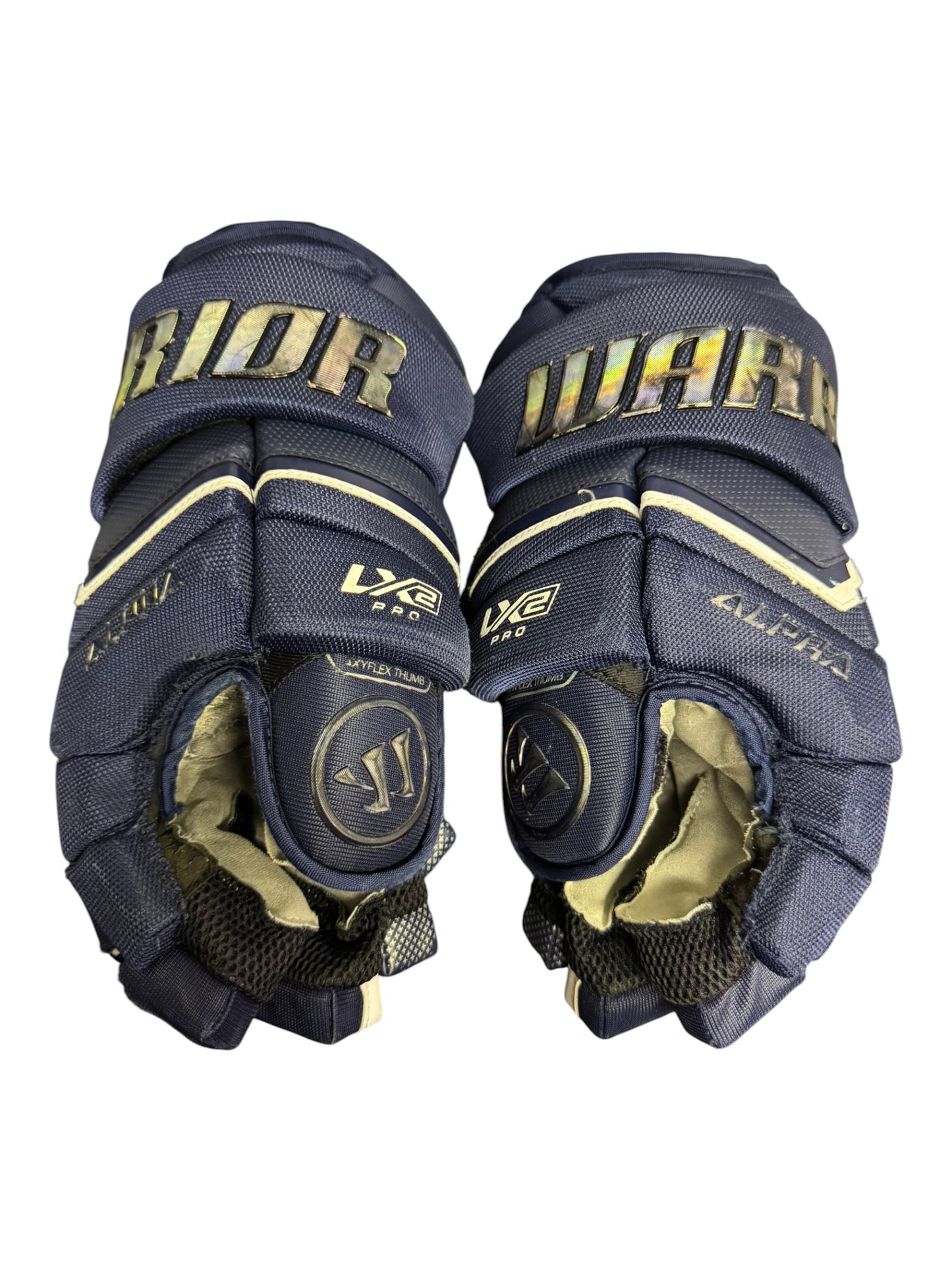 Warrior LX2 Pro Senior Ice Hockey Gloves – 14” – Pro Stock (Coventry Blaze)