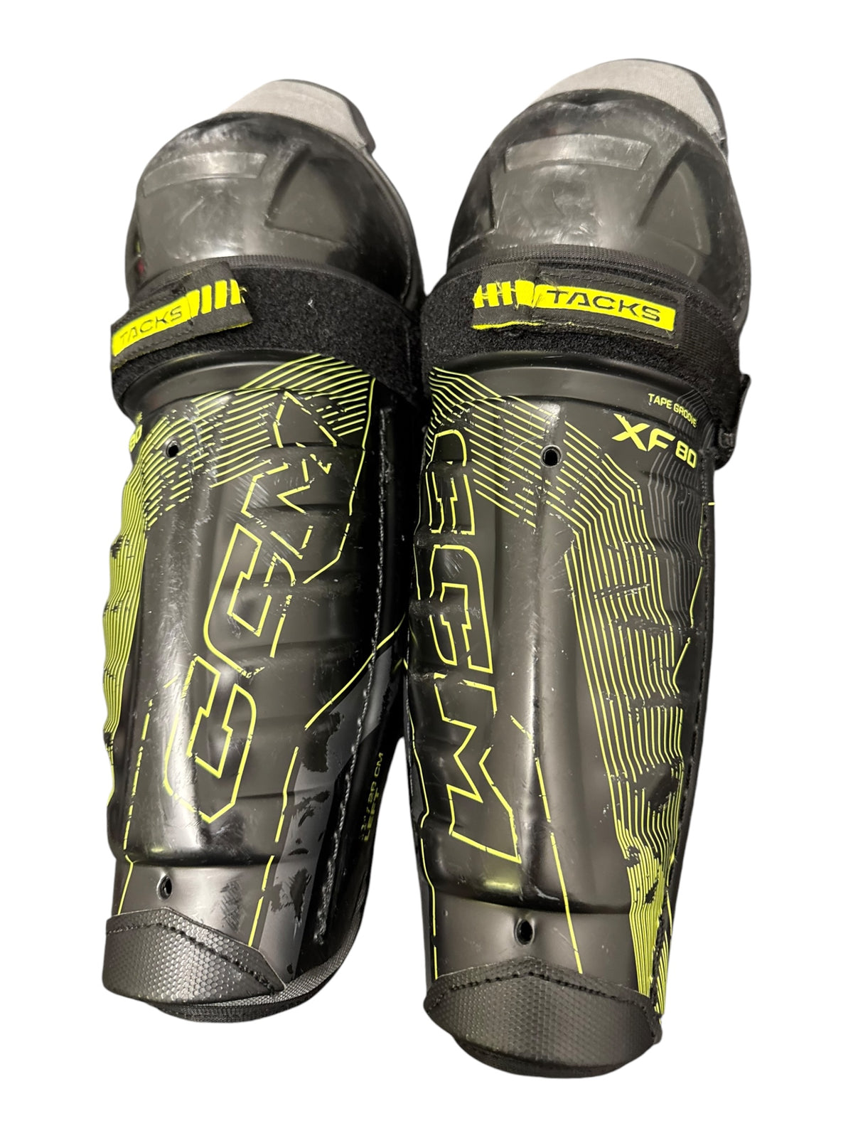 CCM XF80 Junior Ice Hockey Shin Pads – 11”
