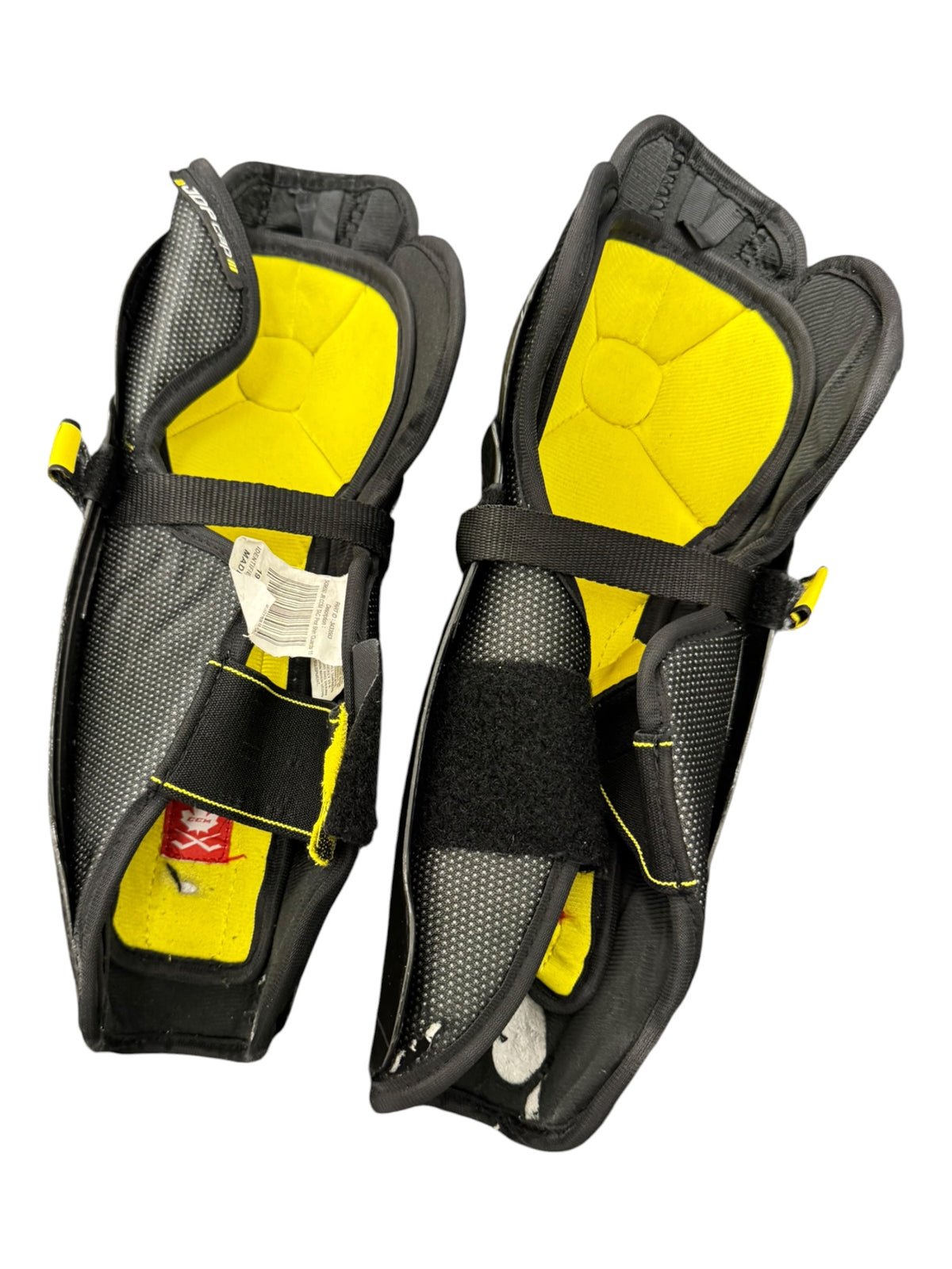 CCM Tacks 9550 Junior Ice Hockey Shin Pads – 11”