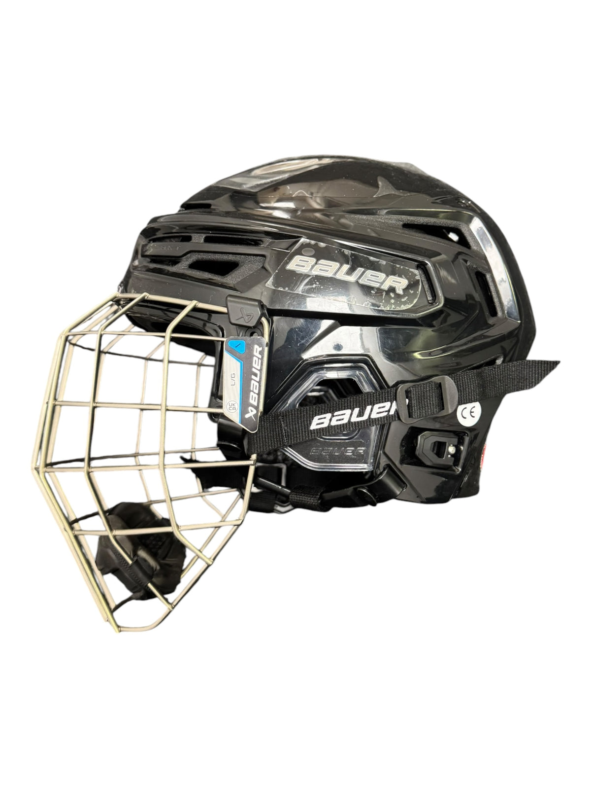 Bauer Re-Akt 155 Ice Hockey Helmet – Large – Black