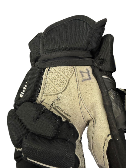 Bauer Supreme Ultrasonic Pro Stock Ice Hockey Gloves 14” Nottingham Panthers #27