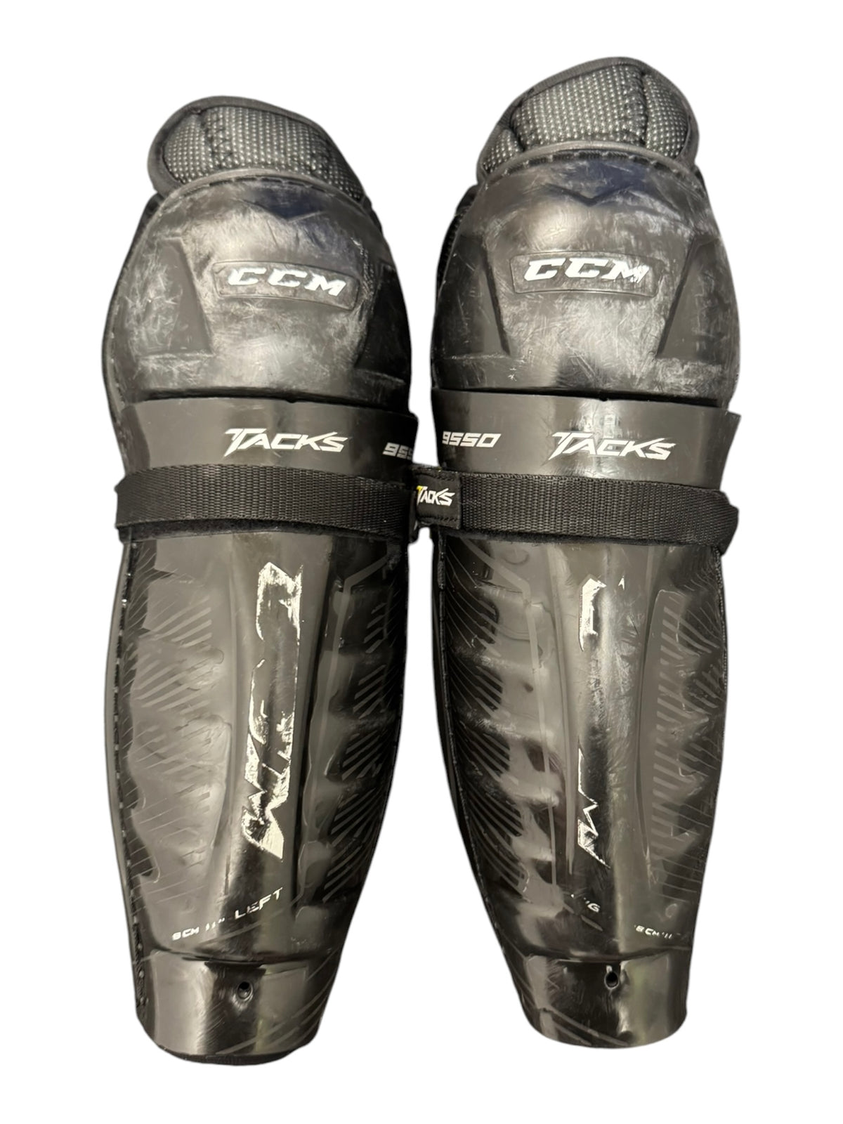 CCM Tacks 9550 Junior Ice Hockey Shin Pads – 11”