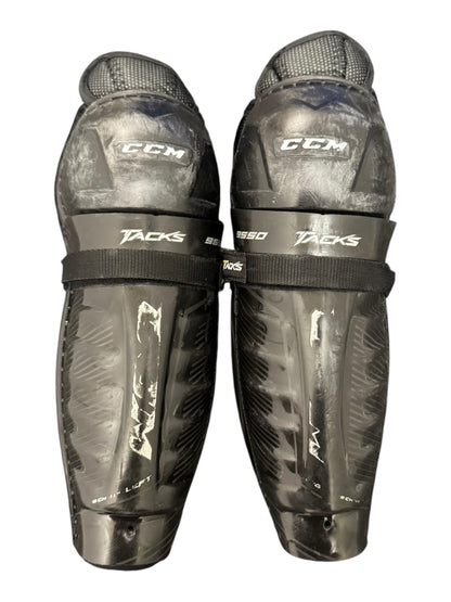 CCM Tacks 9550 Junior Ice Hockey Shin Pads – 11”