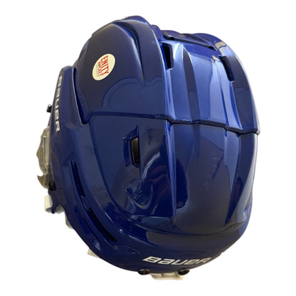 Bauer Re-Akt 65 Senior Ice Hockey Helmet Blue Excellent condition