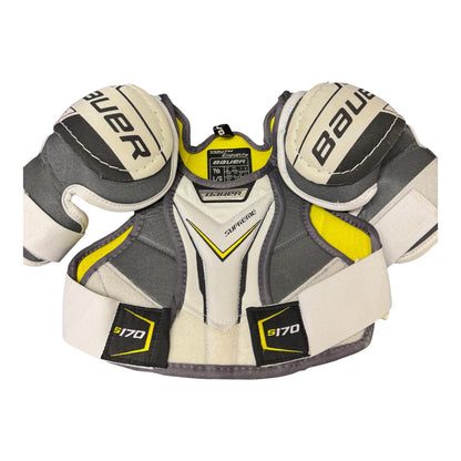 Bauer Supreme S170 Youth Ice Hockey Shoulder Pads Large – Excellent Condition