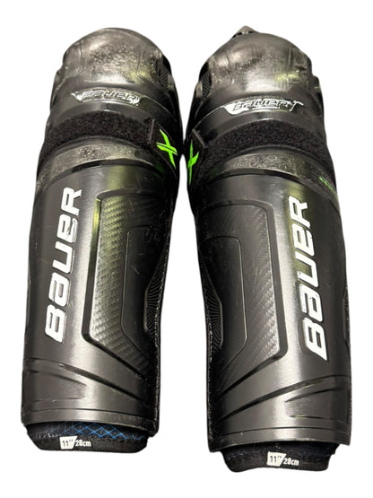 Bauer X S21 Junior Ice Hockey Shin Pads 11”