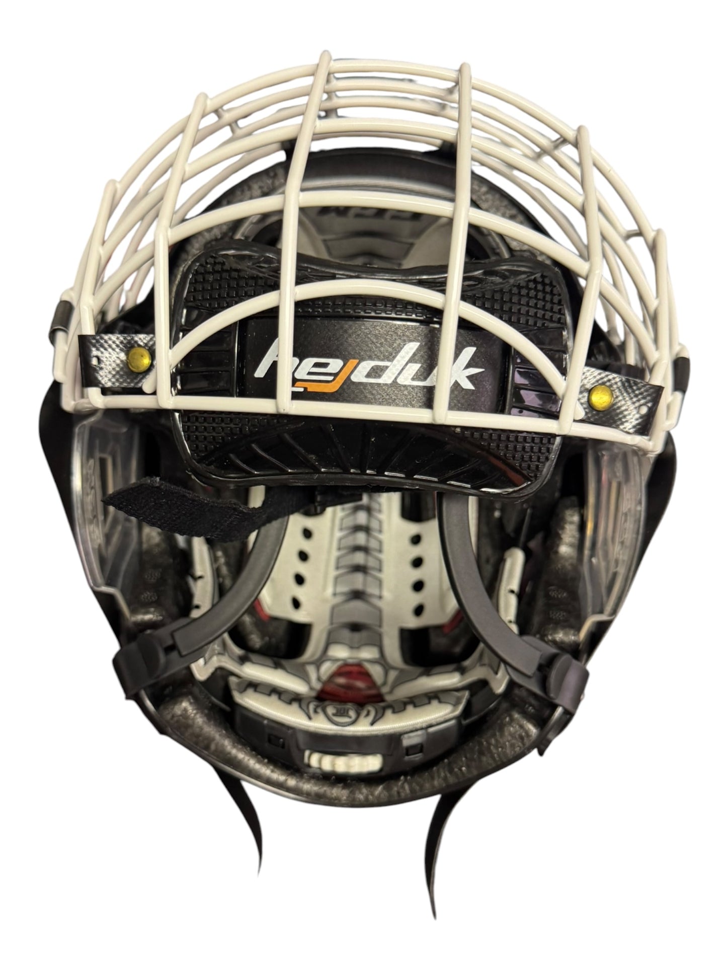 CCM FitLite Ice Hockey Helmet – Small – Black/Red – Like New