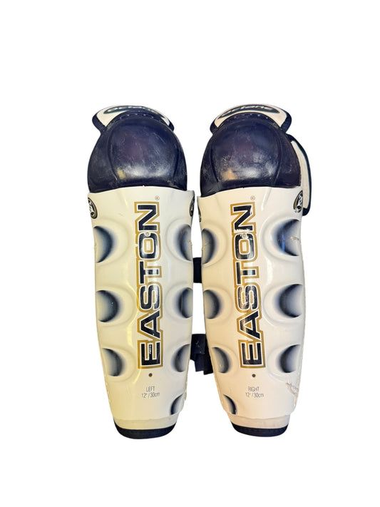 Easton Junior ice hockey shin pads size 12 inch