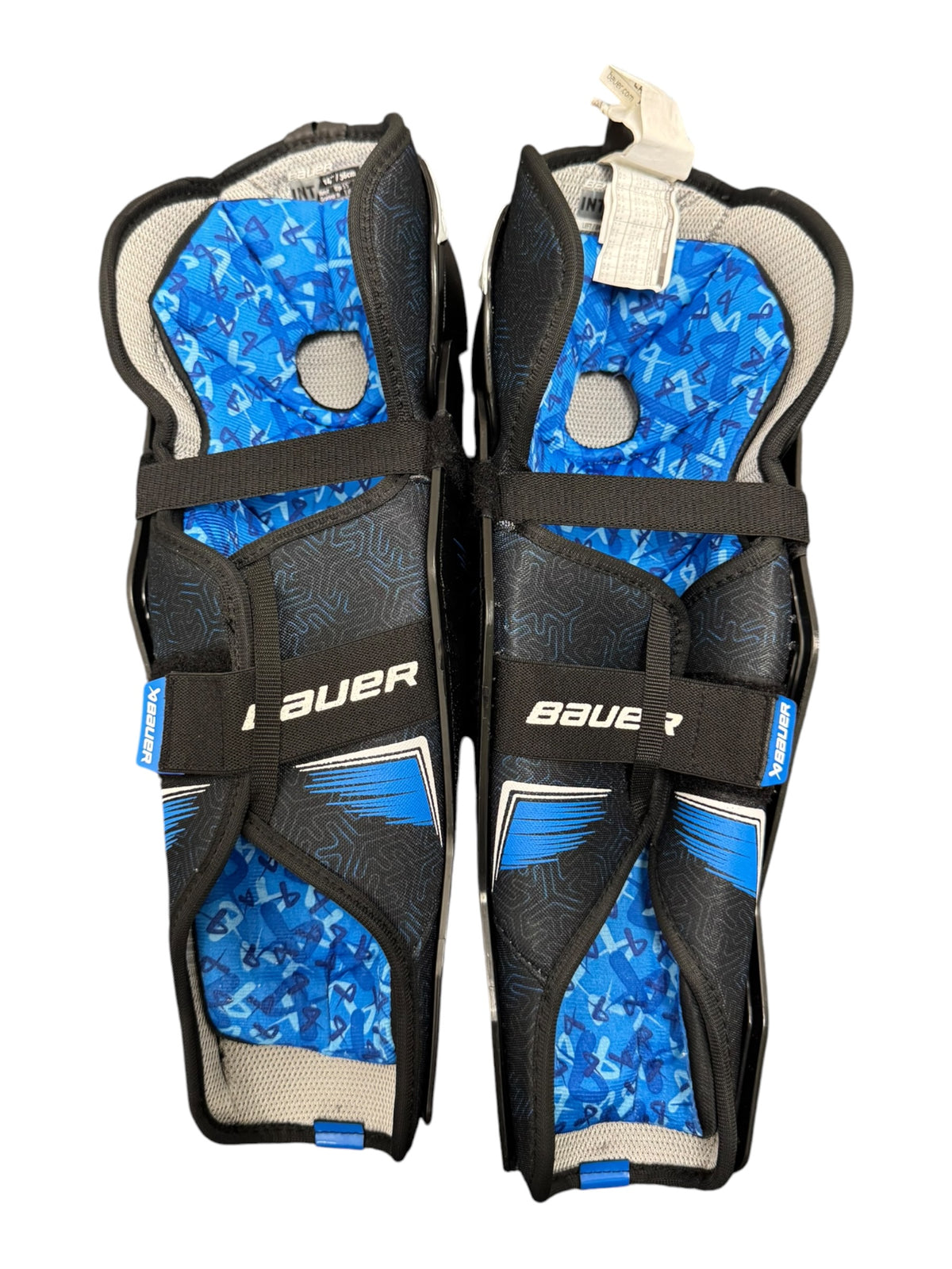 Bauer X S24 Intermediate Ice Hockey Shin Pads – 14”