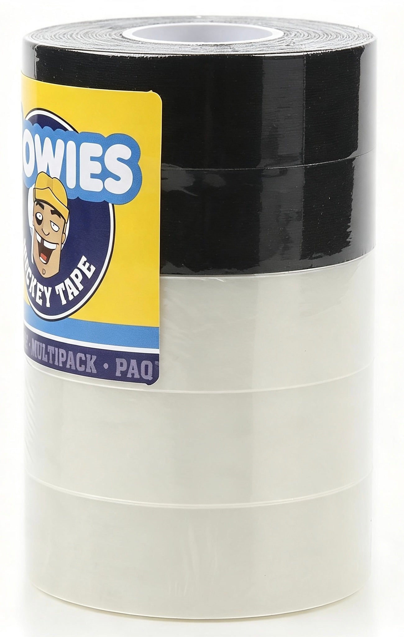 Howies Retail Pack – Clear & Black Hockey Tape