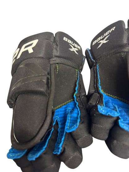 Bauer X S24 Junior Ice Hockey Gloves – 11” – Very Good Condition