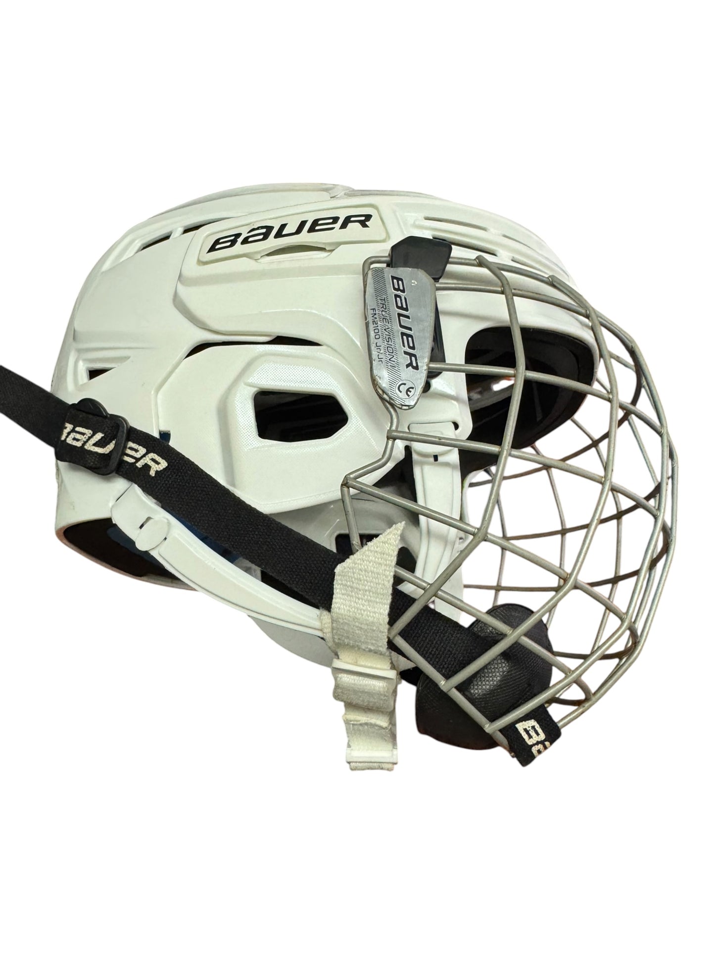Bauer Prodigy Youth Ice Hockey Helmet – White