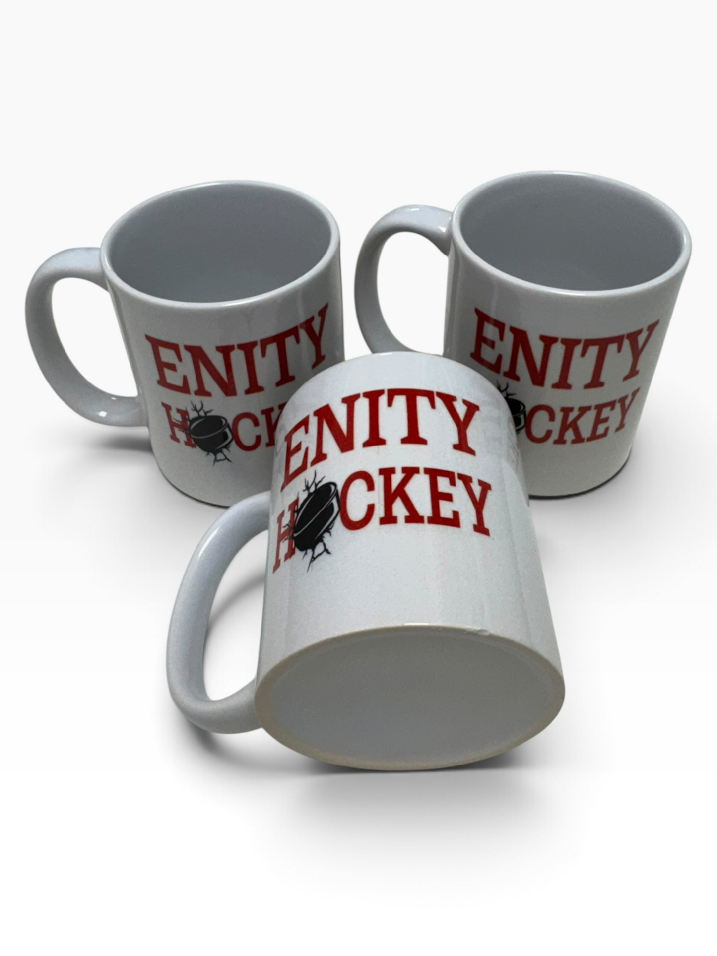 Enity Hockey Mug White Iconic Logo
