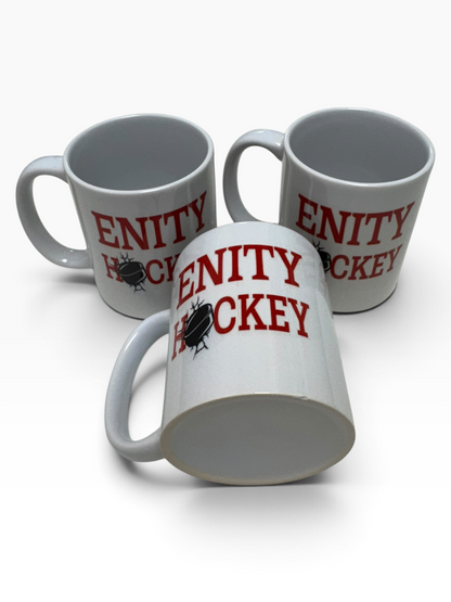 Enity Hockey Mug White Iconic Logo